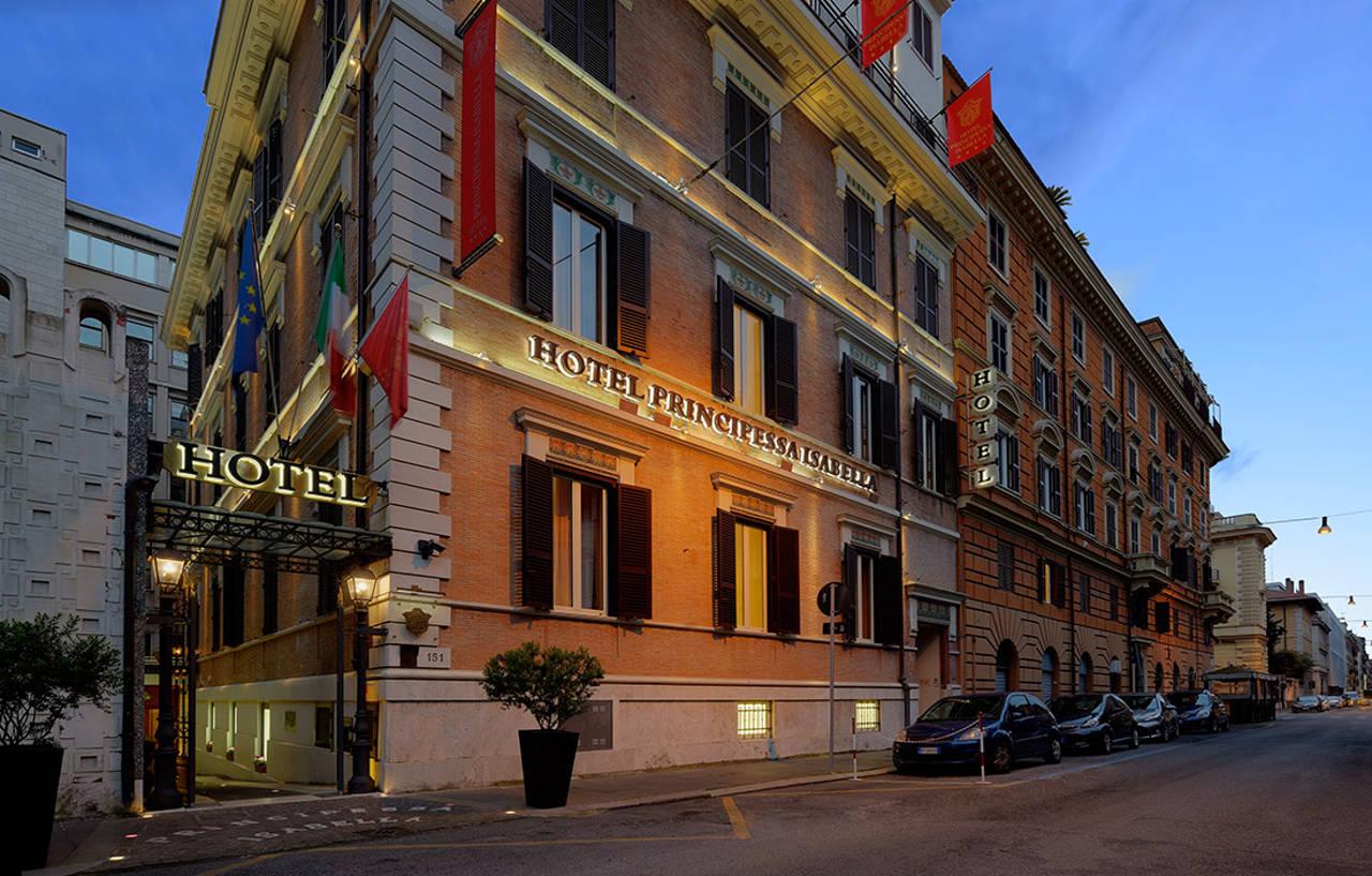 Hotel Principessa Isabella Roma Esterno foto