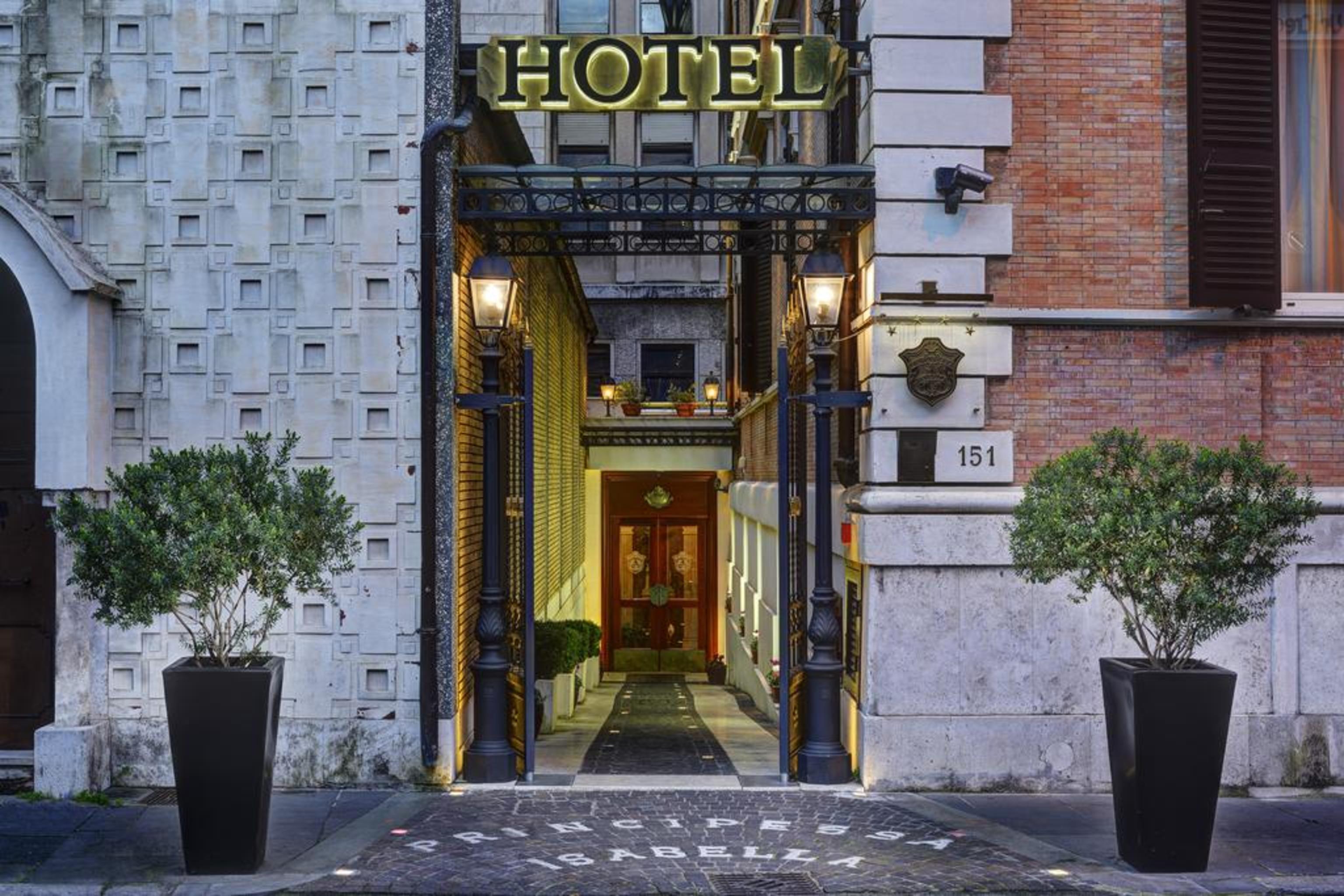 Hotel Principessa Isabella Roma Esterno foto
